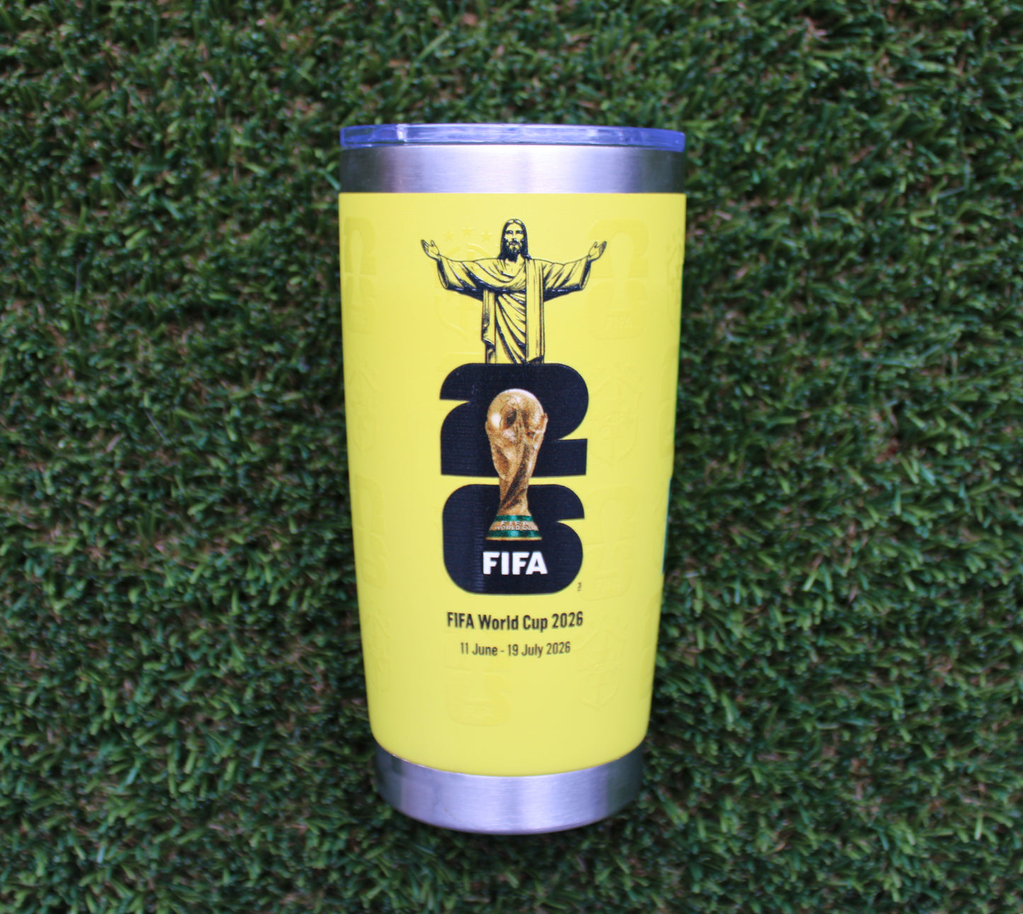 FIFA World Cup 2026 Edition, Tumbler Stainless Steel - Brasil