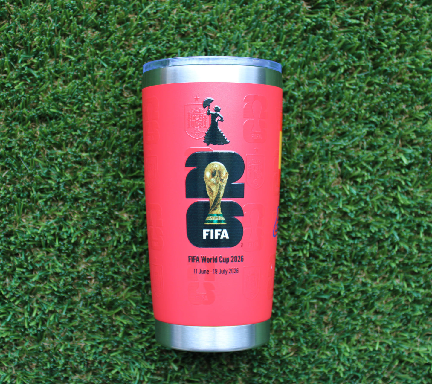 FIFA World Cup 2026 Edition, Tumbler Stainless Steel - Spain