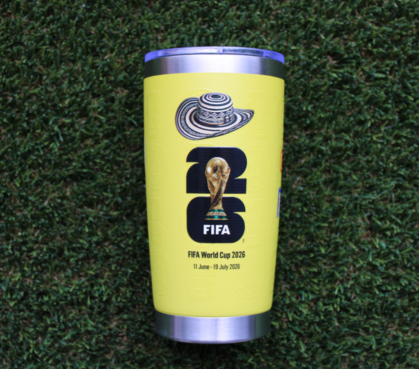 FIFA World Cup 2026 Edition, Tumbler Stainless Steel - Colombia
