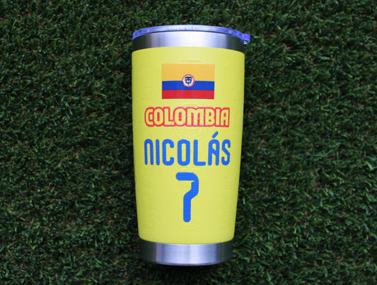 FIFA World Cup 2026 Edition, Tumbler Stainless Steel - Colombia